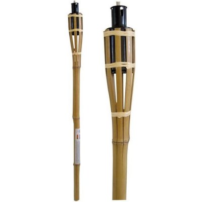 FAVORIT  - Torche bambou avec r&eacute;servoir - 1.2 m