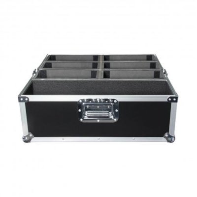 POWER ACOUSTICS FC PAR 6 SLIM - Fly case pour 6 Par Slim + C&acirc;bles
