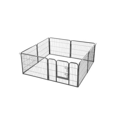 FEANDREA  Enclos pour chien montage facile, Gris