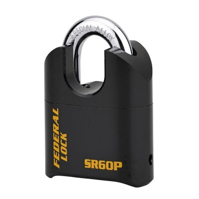 THIRARD Federal Lock - 090807 - Cadenas &agrave; Code et Anse prot&eacute;g&eacute;e SR60P 60mm