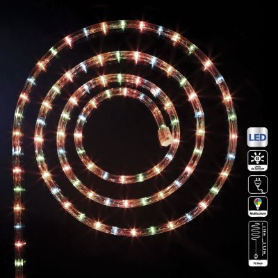 FEERIE CHRISTMAS  - Tube LED d'ext&eacute;rieur - 18 m. - Multicolore 