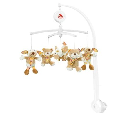 FEHN  mobile musical &laquo; teddy tom &raquo; mobile b&eacute;b&eacute;, teddy tom