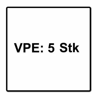 FEIN  63502134230 Lame de scie E-Cut&acute; 5 pcs - SLP - 50 x 65 mm (134)