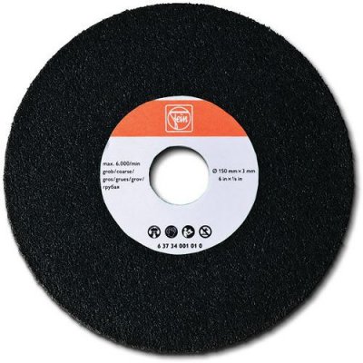 FEIN  63734004010 D150x6 Medium Fleece Disc, 0 V, Multi-Colour
