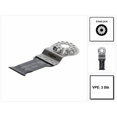 FEIN  - Lame de scie E-Cut Universelle bim Starlock 55x28mm - Pack de 3