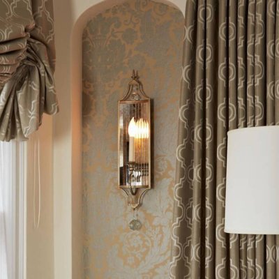 FEISS  Applique Gianna 1x60W Argent dor&eacute;