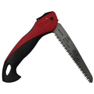 FELCO  600 Classic Foldable Saw Rouge,Noir,Argent&eacute;