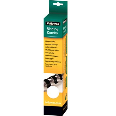 FELLOWES  - 5331603 - Pack de 25 Anneaux plastiques - 14 mm - Blanc