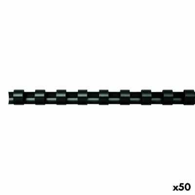 FELL owes - 5349702 - Pack de 50 Anneaux plastiques - 38 mm - Noir