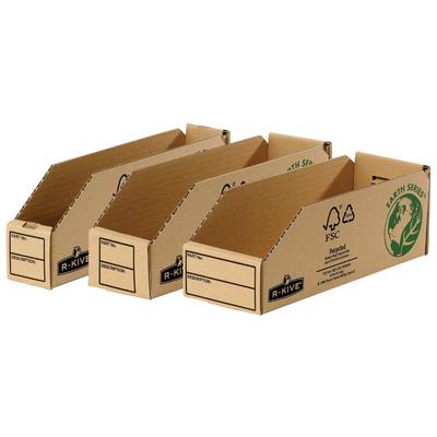 FELLOWES  boite de rangement R-Kive EARTH, marron, (L)147 mm