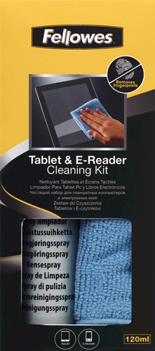 FELLOWES   kit de nettoyage, pour tablette-pc / e-reader noir