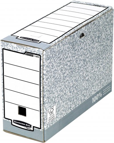 BANKERS BOX Fellowes Lot de 10 bo&icirc;tes de classement Ultimate A4 100 mm A4
