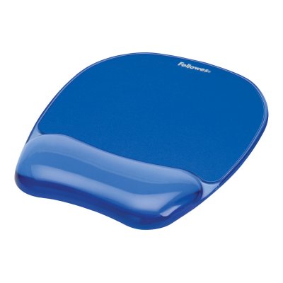 FELLOWES  Tapis Souris Gel Crystal One Size Blue