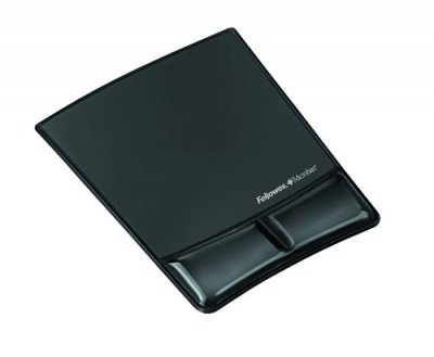 FELLOWES  Wrist Support - Tapis de souris avec repose-poignets - noir