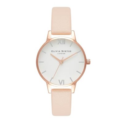 OLIVIA BURTON Femme Analogique Quartz Montre avec Bracelet en Cuir OB16MDW21 4927