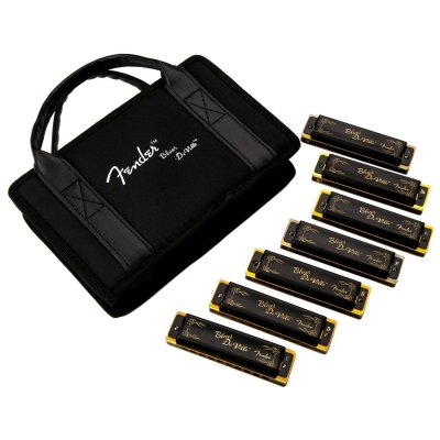 FENDER  099-0702-049 049 Blues Deville Harmonica Set de 7, 0990702049