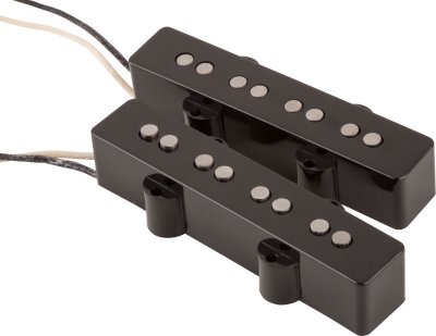 FENDER CUSTOM SHOP Fender 099-2101-000 Custom Shop Custom '60s Jazz Bass Pickup Set - Black