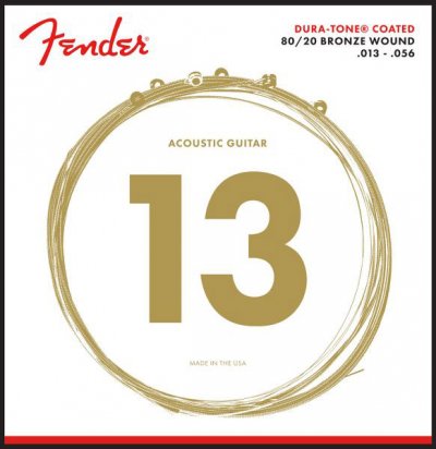 FENDER  880M 013/056 DuraTone Acoustic Guitar Strings