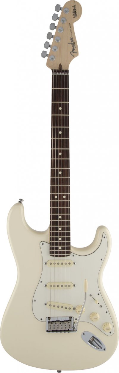FENDER  Jeff Beck Stratocaster Olympic White RW Olympic White RW