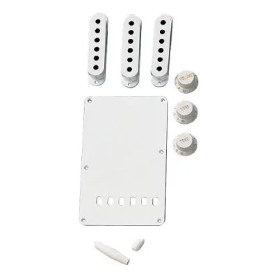 FENDER  Kit D'accessoires Blanc Pour Stratocaster