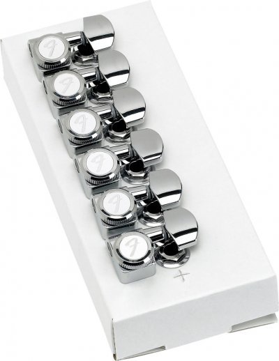 FENDER  M&eacute;caniques (6) Locking Stratocaster/Telecaster - Chrom&eacute;es