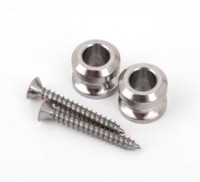 FENDER  Security Locking Strap Buttons - Chrome