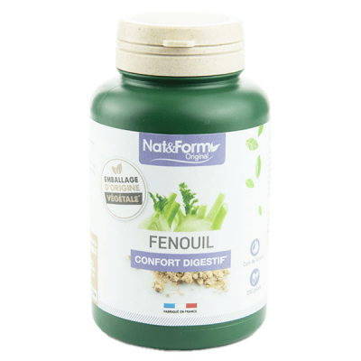 NAT&FORM Fenouil Semence 200 G&eacute;lules - Nat Et Form - Atlantic Nature