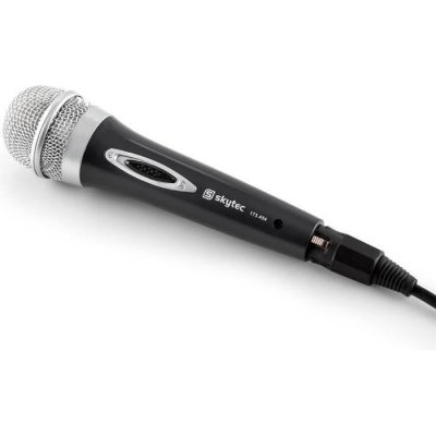 FENTON  DM105 - Microphone vocal professionnel avec cordon de 5 m&egrave;tres - Noir