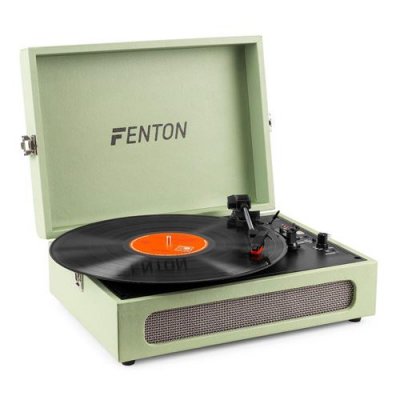 FENTON  RP118C Platine Vinyle Bluetooth avec Haut-parleurs Int&eacute;gr&eacute;s