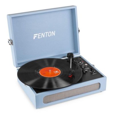 FENTON  RP118E Record Player Briefcase avec BT in/out - Platines disque