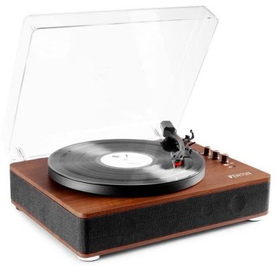 FENTON  RP162D Tourne-disque HQ BT Bois fonc&eacute; - Platines disque