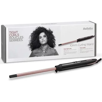 BABYLISS Fer &agrave; boucler  Curling Wand C449E Rose et Noir 