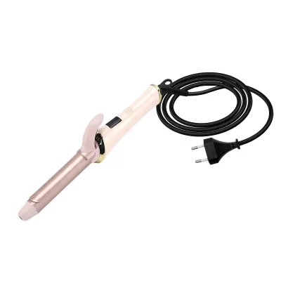 AVIZAR Fer &agrave; Boucler et &agrave; Lisser Electrique 35W avec Chauffage Rapide et S&eacute;curis&eacute; Rose gold