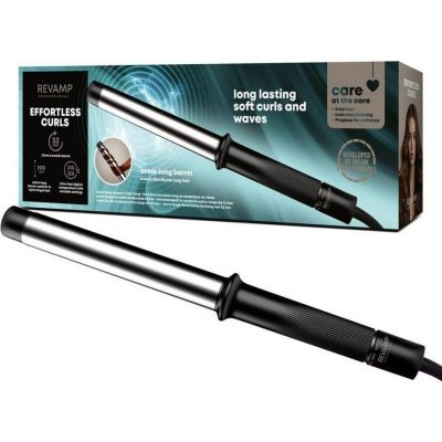 REVAMP Fer &agrave; boucler  Effortless Curls RV TO-1250-EU 32MM Noir Argent