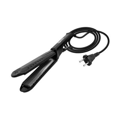 AVIZAR Fer A Lisser 45W Effet Wavy avec Chauffe Rapide pour Ondulations Noir