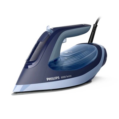 PHILIPS Fer &agrave; repasser &agrave; vapeur  bleu 2600 W