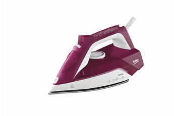 BEKO Fer &agrave; repasser  SIM3126R 2600 W Bordeaux et Blanc 
