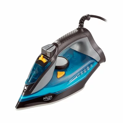 ADLER Fer a repasser de 0,35l 3000w bleu gris noir