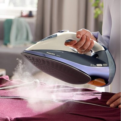 PHILIPS Fer &Agrave; Repasser De 0,3l 2800w Bleu Blanc