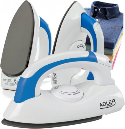 ADLER Fer &agrave; Repasser de Voyage Compact 800 W