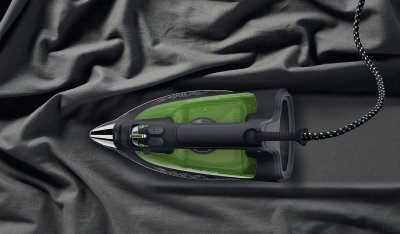  Fer &agrave; repasser vapeur de 0,3L 2500W vert noir Rowenta