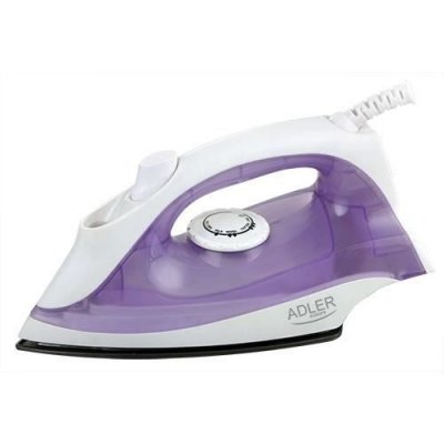 Fer &agrave; vapeur - Adler - AD 5019 - 10 g/min - 1600 W - Violet et Blanc