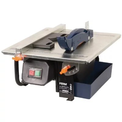 FERM  Coupe-carreaux 600W 180mm - Refroidi &agrave; eau - Incl. 1 lame diamant