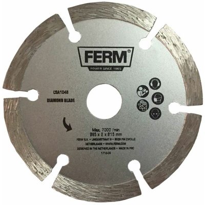 FERM  Lame de scie diamant&eacute;e de pr&eacute;cision 85 mm CSA1046