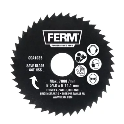 FERM  Lame de scie en acier rapide CSA1035
