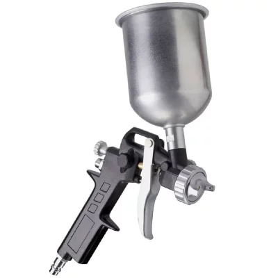 FERM Pistolet &agrave; peinture &agrave; Gravit&eacute; 400cc