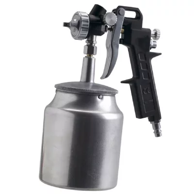 FERM  Pistolet de pulv&eacute;risation &agrave; peinture et gobelet &agrave; siphon ATM1040