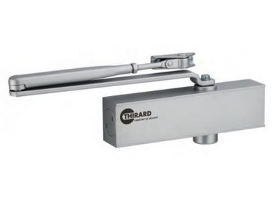 Ferme-porte automatique hydraulique force 3 - Blanc