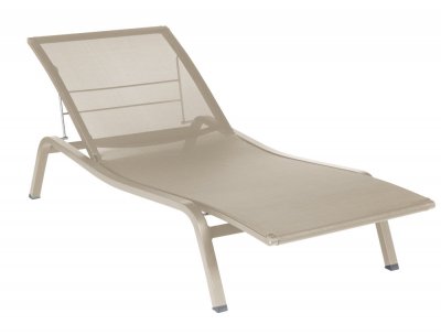 FERMOB  - Alize Chaise longue r&eacute;glable, muscade