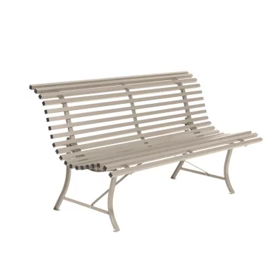 FERMOB  Banc LOUISIANE - 14 muscade - 150 x 80 x 72 cm